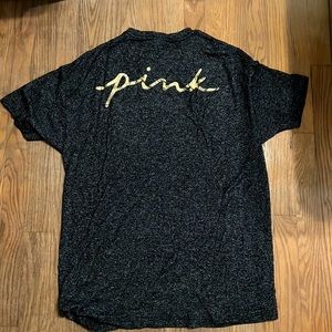PINK Victoria’s Secret oversized cozy tee sleepwear T-shirt LIKE NEW Size XS
